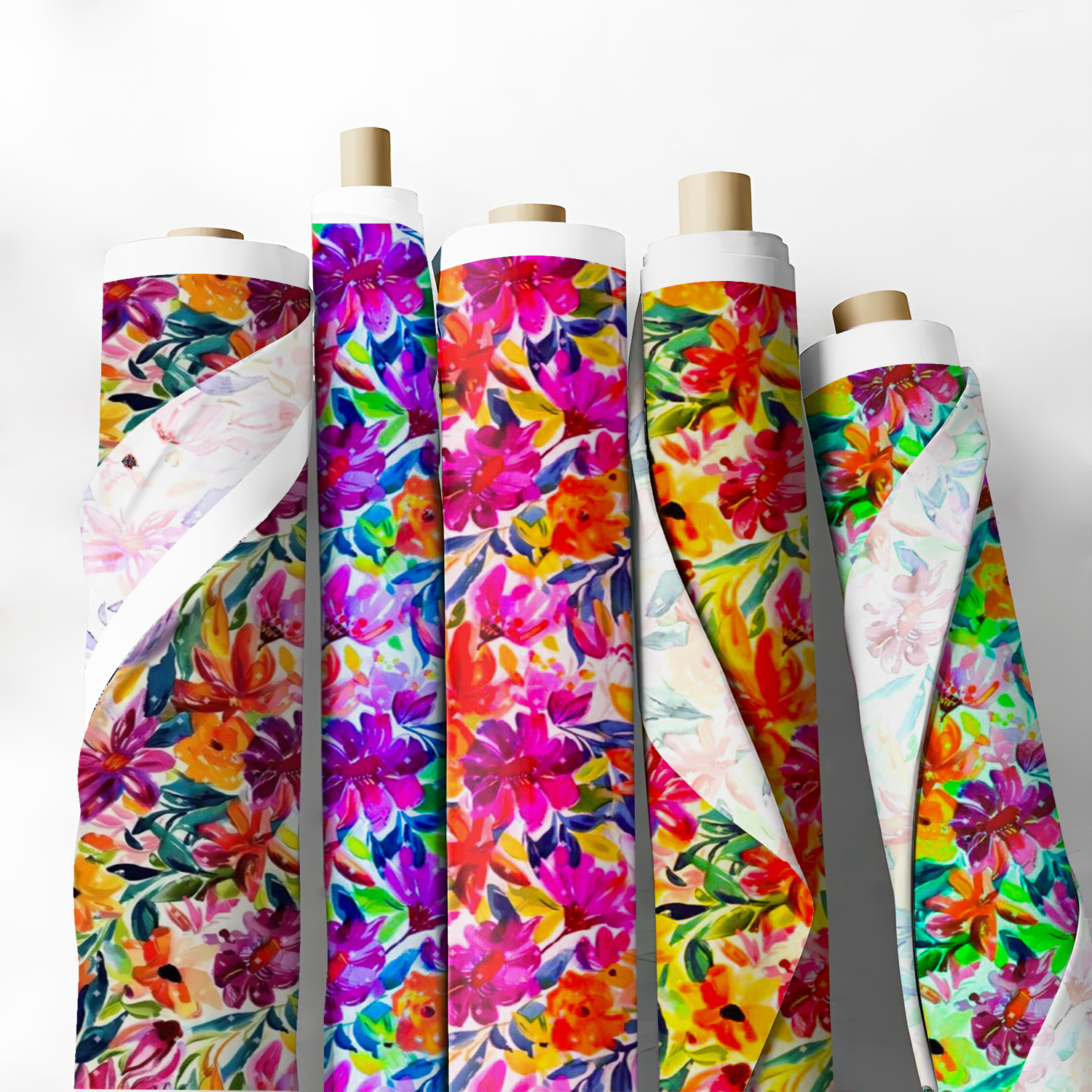 2026 Customize Your Digital Printing Designs Luxury Liberty Cotton Voile Fabric Custom Design Light weight Fabric